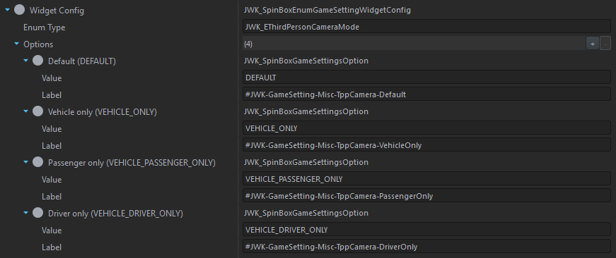 Example enum-based spinbox config
