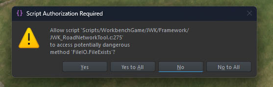 Authorization modal