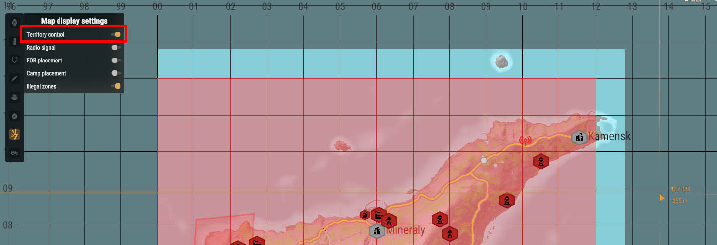 Invalid map size example